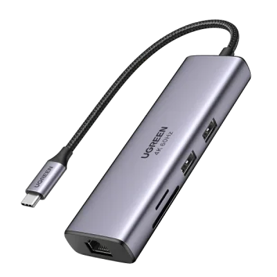 UGREEN 7-i-1 USB-C-hubb med 4K HDMI