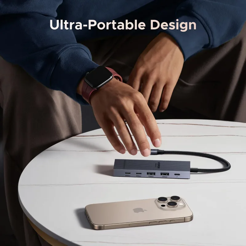 Hub USB-C UGREEN Revodok Pro 106 4K@60Hz 10Gbps